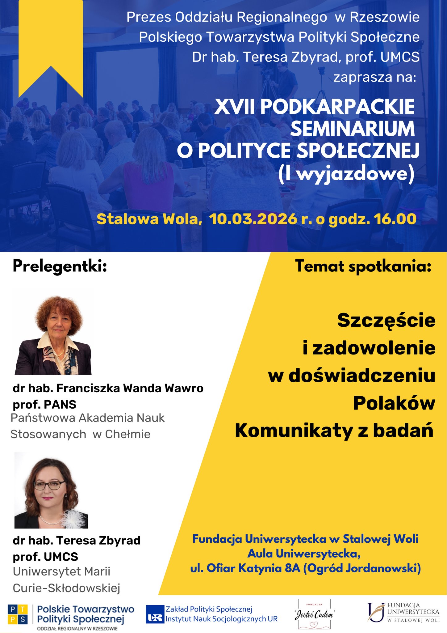 Podkarpackie Seminarium o polityce spoecznej